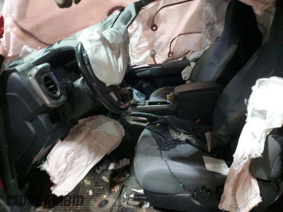 2017 Toyota Tacoma SR with VIN 5TFSX5EN2HX049855, listed as a Copart auction lot 83254854 with 111,711 mi miles and Salvage title. Bid and sale history available at DreamBid. Image 7.