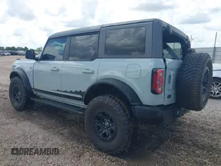 2021 Ford Bronco with VIN 1FMEE5DP6MLA61655, listed as a IAAI auction lot 42492762 with 88,313 mi miles and . Bid and sale history available at DreamBid. Image 3.