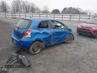 2011 Toyota Yaris with VIN JTDJT4K38B5329013, listed as a IAAI auction lot 41492239 with 200,180 mi miles. Bid and sale history available at carsss.com. Image 4.