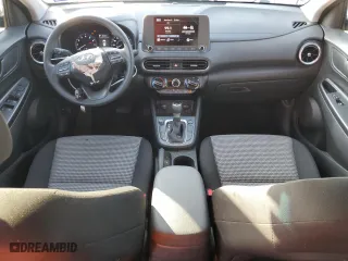 2023 Hyundai Kona SE with VIN KM8K2CAB0PU059715, listed as a Copart auction lot 84107874 with 35,195 mi miles and Salvage Title. Bid and sale history available at carsss.com. Image 8.