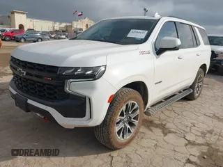 2024 Chevrolet Tahoe Z71 with VIN 1GNSKPKD5RR319258, listed as a IAAI auction lot 42044649 with 18,669 mi miles and . Bid and sale history available at DreamBid. Image 2.