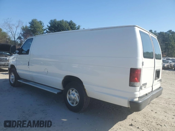 2012 Ford Econoline Cargo Commercial with VIN 1FTNS2EW4CDA57517, listed as a Copart auction lot 53795085 with 205,638 mi miles and Clean Title. Bid and sale history available at carsss.com. Image 2.