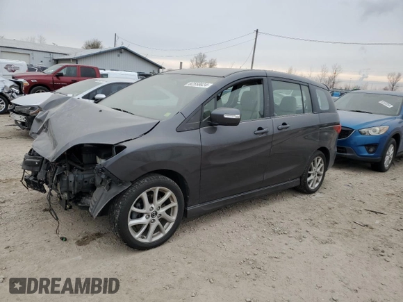 2013 Mazda 5 Touring with VIN JM1CW2CL8D0162400, listed as a Copart auction lot 82558624 with Not provided miles and Salvage title. Bid and sale history available at DreamBid. Image 1.