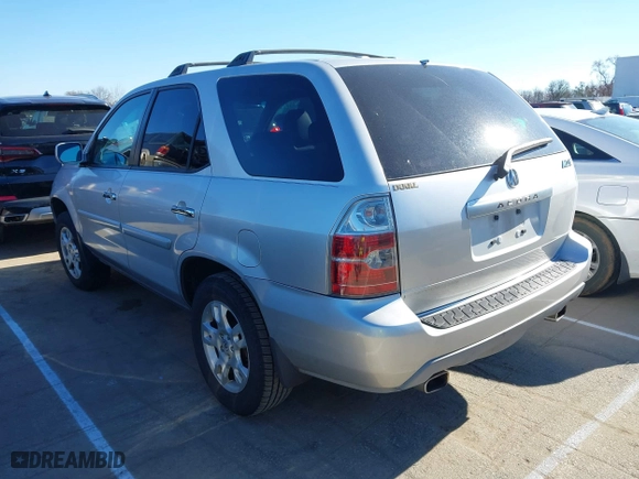 2005 Acura MDX Touring with VIN 2HNYD18655H536560, listed as a IAAI auction lot 41697056 with 145,150 mi miles. Bid and sale history available at carsss.com. Image 3.