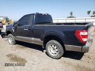2023 Ford F-150 XL with VIN 1FTMF1C50PKD98385, listed as a Copart auction lot 46917365 with 18,315 mi miles and Salvage Title. Bid and sale history available at carsss.com. Image 2.