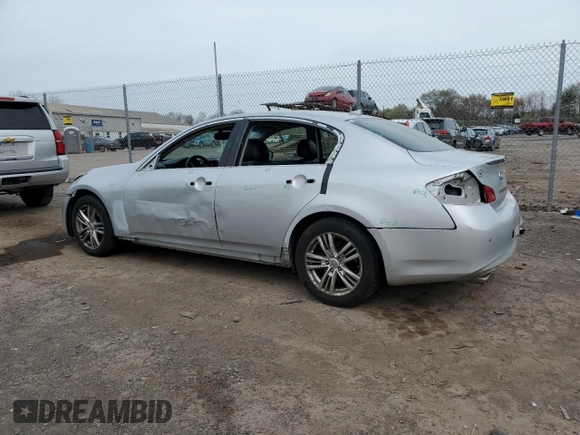 2013 Infiniti G37 x with VIN JN1CV6AR7DM356347, listed as a Copart auction lot 52612295 with 163,965 mi miles and Salvage Title. Bid and sale history available at carsss.com. Image 2.