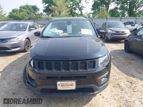 2020 Jeep Compass Latitude z VIN 3C4NJDBB6LT209985, wystawiony jako IAAI lot #42370439 z przebiegiem 38 089 mil mil oraz . Historia ofert i sprzedaży dostępna na DreamBid. Obrazek 13.