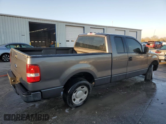 2005 Ford F-150 STX with VIN 1FTRX12W55NA74096, listed as a Copart auction lot 48058755 with 354,826 mi miles and Salvage Title. Bid and sale history available at carsss.com. Image 3.