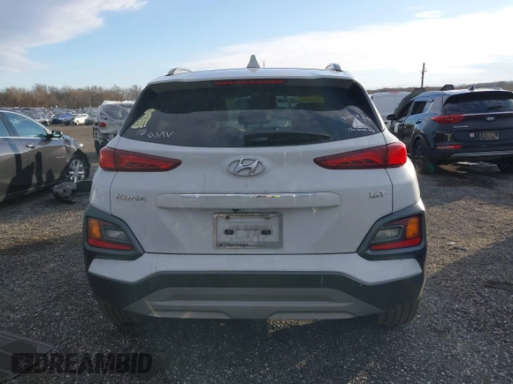 2019 Hyundai Kona Limited with VIN KM8K33A59KU371435, listed as a IAAI auction lot 41217772 with 72,454 mi miles. Bid and sale history available at carsss.com. Image 17.
