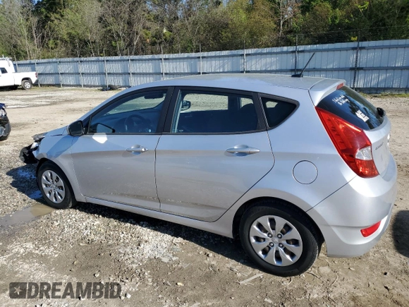 2017 Hyundai Accent SE with VIN KMHCT5AE6HU313159, listed as a Copart auction lot 52387905 with 108,036 mi miles and Salvage Title. Bid and sale history available at DreamBid. Image 2.