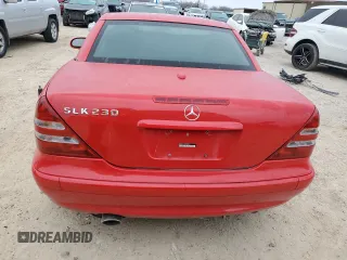 2002 Mercedes-Benz SLK-Class 2.3L Kompressor with VIN WDBKK49F22F240019, listed as a Copart auction lot 88418885 with 55,974 mi miles and Clean Title. Bid and sale history available at carsss.com. Image 6.