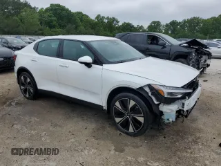 2023 Polestar 2 with VIN YSMED3KAXPL143584, listed as a Copart auction lot 54398925 with 43,789 mi miles and Clean Title. Bid and sale history available at DreamBid. Image 4.