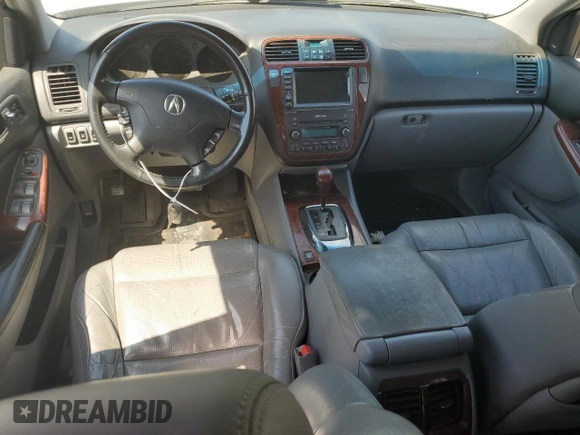 2005 Acura MDX Touring with VIN 2HNYD18825H553284, listed as a Copart auction lot 55812444 with 240,151 mi miles and Salvage Title. Bid and sale history available at carsss.com. Image 8.
