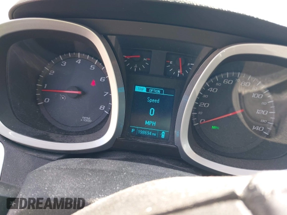 2015 Chevrolet Equinox LT with VIN 2GNFLFE31F6227244, listed as a IAAI auction lot 41864947 with 198,694 mi miles and . Bid and sale history available at DreamBid. Image 7.