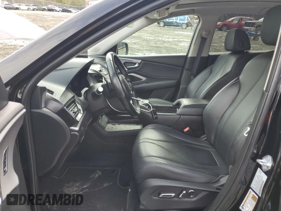2021 Acura RDX with VIN 5J8TC2H37ML016880, listed as a Copart auction lot 50614395 with 51,915 mi miles and Salvage Title. Bid and sale history available at carsss.com. Image 7.