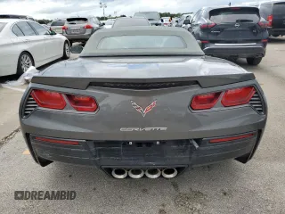 2016 Chevrolet Corvette 2LT with VIN 1G1YD3D76G5102327, listed as a Copart auction lot 73645504 with 0 mi miles and Salvage Title. Bid and sale history available at carsss.com. Image 6.