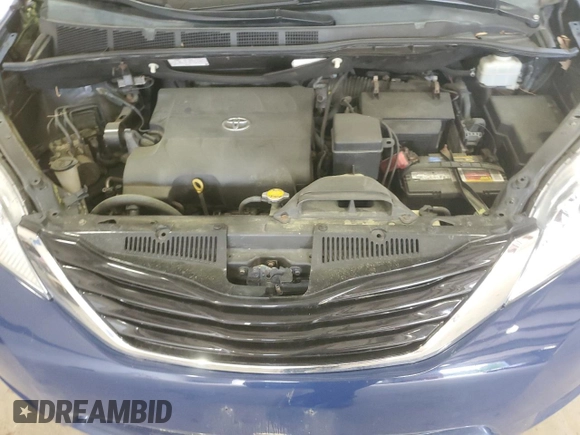 2014 Toyota Sienna LE AAS with VIN 5TDKK3DC7ES451097, listed as a Copart auction lot 55211105 with 251,705 mi miles and Salvage Title. Bid and sale history available at DreamBid. Image 12.