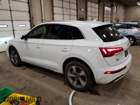 2023 Audi Q5 Premium with VIN WA1ABAFY5P2080454, listed as a Copart auction lot 86374214 with 13,536 mi miles and Salvage Title. Bid and sale history available at carsss.com. Image 2.
