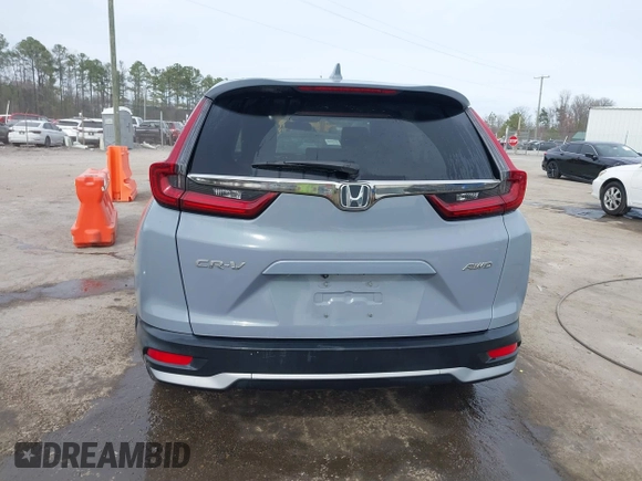 2021 Honda CR-V EX with VIN 2HKRW2H57MH618300, listed as a IAAI auction lot 41824198 with 134,892 mi miles. Bid and sale history available at carsss.com. Image 17.