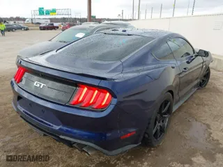2018 Ford Mustang GT with VIN 1FA6P8CF0J5128561, listed as a IAAI auction lot 41078319 with 72,615 mi miles. Bid and sale history available at carsss.com. Image 4.