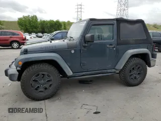 2016 Jeep Wrangler Black Bear with VIN 1C4AJWAGXGL209318, listed as a Copart auction lot 59539755 with 108,306 mi miles and Salvage title. Bid and sale history available at DreamBid. Image 1.