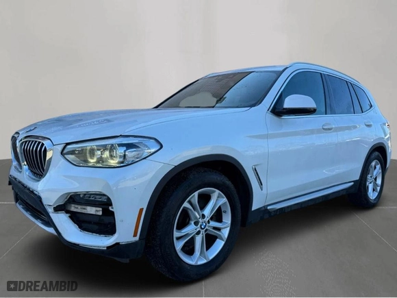 2020 BMW X3 sDrive30i with VIN 5UXTY3C01L9B29921, listed as a Copart auction lot 52831635 with 133,063 mi miles and Clean Title. Bid and sale history available at carsss.com. Image 2.
