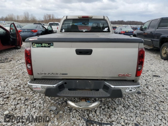 2008 GMC Canyon SLE1 with VIN 1GTCS199188137251, listed as a Copart auction lot 52052755 with 109,892 mi miles and Clean Title. Bid and sale history available at carsss.com. Image 6.