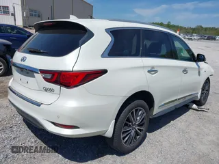 2018 Infiniti QX60 with VIN 5N1DL0MN2JC525197, listed as a IAAI auction lot 41878972 with 181,134 mi miles. Bid and sale history available at carsss.com. Image 4.