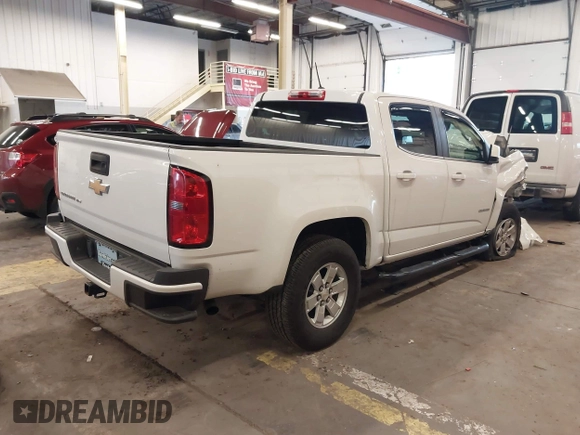 2019 Chevrolet Colorado 2WD Work Truck with VIN 1GCGSBEN6K1349332, listed as a IAAI auction lot 41900272 with 68,657 mi miles and . Bid and sale history available at DreamBid. Image 4.