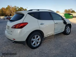 2009 Nissan Murano S with VIN JN8AZ18U19W019825, listed as a Copart auction lot 86984994 with 109,466 mi miles and Salvage Title. Bid and sale history available at carsss.com. Image 3.