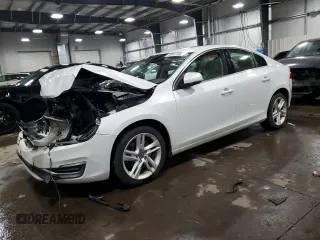 2015 Volvo S60 T5 Premier with VIN YV1612TB8F2311117, listed as a Copart auction lot 43157495 with 139,312 mi miles and Salvage Title. Bid and sale history available at carsss.com. Image 1.