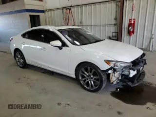 2015 Mazda 6 i Grand Touring with VIN JM1GJ1W57F1223370, listed as a Copart auction lot 48793385 with 66,083 mi miles and Salvage Title. Bid and sale history available at carsss.com. Image 4.