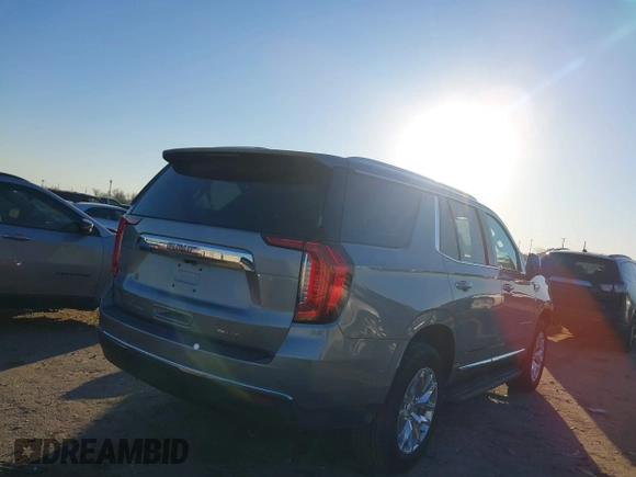 2024 GMC Yukon SLT with VIN 1GKS1BKD5RR174208, listed as a IAAI auction lot 41428788 with 12,346 mi miles. Bid and sale history available at carsss.com. Image 4.