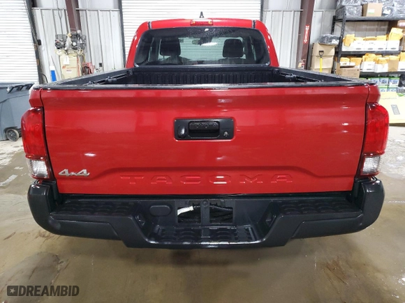 2022 Toyota Tacoma 4WD SR with VIN 3TYSX5EN5NT015558, listed as a Copart auction lot 49376505 with 26,462 mi miles and Salvage Title. Bid and sale history available at carsss.com. Image 6.