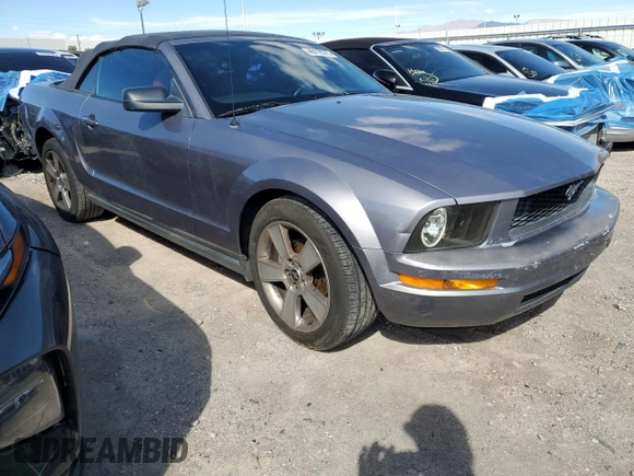 2006 Ford Mustang Standard with VIN 1ZVFT84N565105356, listed as a Copart auction lot 46710375 with 206,472 mi miles and Salvage Title. Bid and sale history available at carsss.com. Image 4.