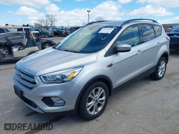 2017 Ford Escape SE with VIN 1FMCU0GD3HUD25445, listed as a IAAI auction lot 42043186 with 90,618 mi miles. Bid and sale history available at carsss.com. Image 17.