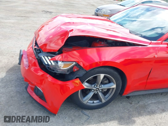 2015 Ford Mustang V6 with VIN 1FATP8EM7F5419323, listed as a IAAI auction lot 42553156 with 93,388 mi miles and . Bid and sale history available at DreamBid. Image 17.