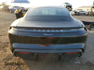 2024 Porsche Taycan with VIN WP0AA2Y10RSA10283, listed as a Copart auction lot 82637484 with 3,036 mi miles and Salvage title. Bid and sale history available at DreamBid. Image 6.