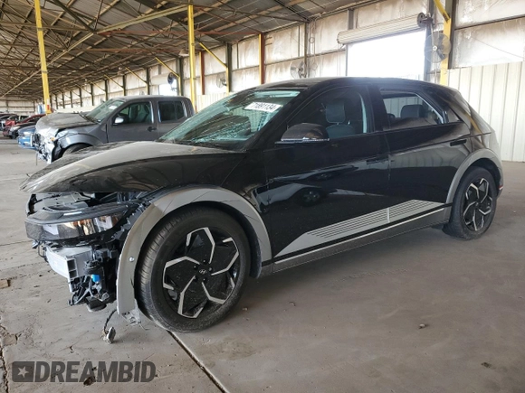 2023 Hyundai Ioniq 5 Limited with VIN KM8KR4AE9PU231123, listed as a Copart auction lot 71891134 with 12,412 mi miles and Salvage title. Bid and sale history available at DreamBid. Image 1.