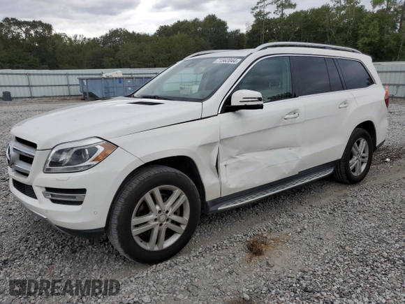 2016 Mercedes-Benz GL with VIN 4JGDF6EE4GA701101, listed as a Copart auction lot 71562044 with 126,771 mi miles and Salvage Title. Bid and sale history available at carsss.com. Image 1.