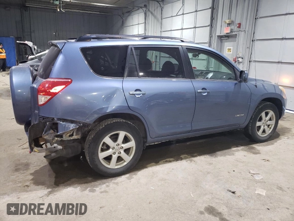 2006 Toyota RAV4 Limited with VIN JTMBK31V565010792, listed as a Copart auction lot 88318775 with 172,239 mi miles and Salvage Title. Bid and sale history available at carsss.com. Image 3.