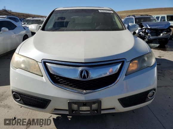 2015 Acura RDX Tech Pkg with VIN 5J8TB3H51FL012353, listed as a Copart auction lot 47474175 with 123,735 mi miles and Salvage Title. Bid and sale history available at carsss.com. Image 5.