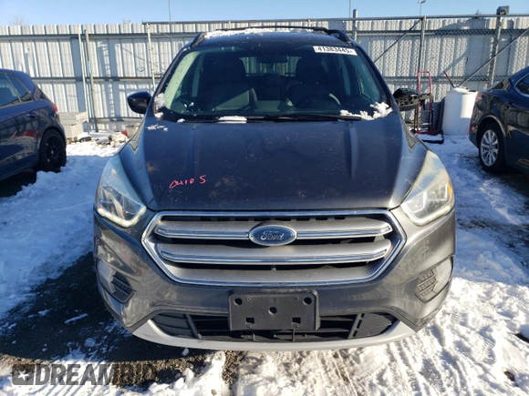 2017 Ford Escape SE with VIN 1FMCU9GD2HUB71458, listed as a Copart auction lot 41383445 with 143,125 mi miles and Salvage Title. Bid and sale history available at carsss.com. Image 5.