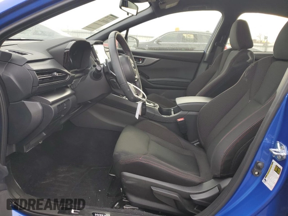2023 Subaru WRX Premium with VIN JF1VBAH64P8817651, listed as a Copart auction lot 84505564 with 18,856 mi miles and Salvage title. Bid and sale history available at DreamBid. Image 7.