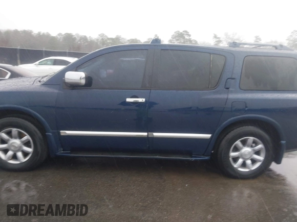 2007 Infiniti QX56 with VIN 5N3AA08C07N806341, listed as a IAAI auction lot 41743595 with 135,577 mi miles. Bid and sale history available at carsss.com. Image 14.