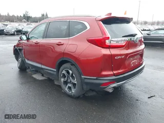 2017 Honda CR-V Touring with VIN 2HKRW2H9XHH683988, listed as a IAAI auction lot 41740218 with 55,488 mi miles. Bid and sale history available at carsss.com. Image 3.