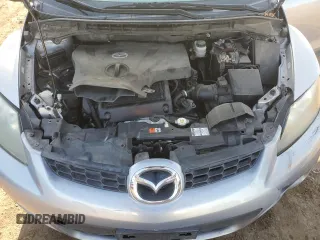 2008 Mazda CX-7 Sport with VIN JM3ER293680189082, listed as a Copart auction lot 52092345 with 129,388 mi miles and Salvage Title. Bid and sale history available at carsss.com. Image 12.