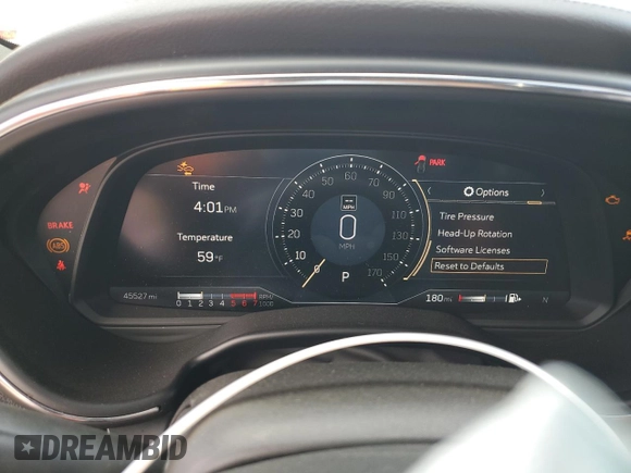 2022 Cadillac CT5 Premium Luxury z VIN 1G6DN5RK9N0118756, wystawiony jako Copart lot #46191675 z przebiegiem 45 527 mil mil oraz Szkody całkowita. Historia ofert i sprzedaży dostępna na DreamBid. Obrazek 9.