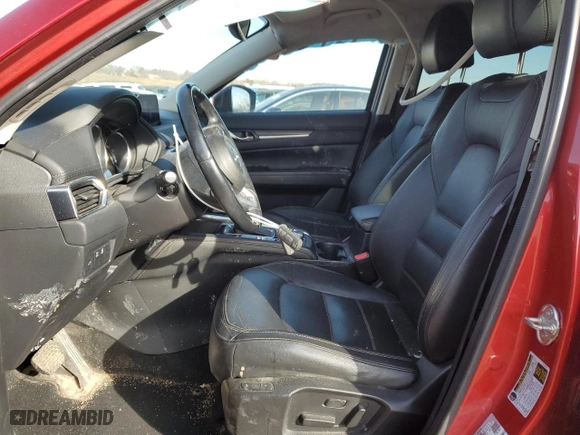 2018 Mazda CX-5 Grand Touring with VIN JM3KFBDM3J0375051, listed as a Copart auction lot 45989125 with 77,147 mi miles and Salvage Title. Bid and sale history available at carsss.com. Image 7.