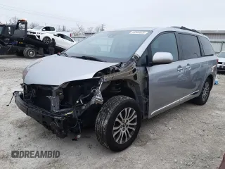 2018 Toyota Sienna XLE Auto Access Seat с VIN 5TDYZ3DC5JS929713, выставлен на аукционе Copart как лот 43368025 с пробегом 125 712 миль миль и На запчасти • Non repairable. История ставок и продаж доступна на DreamBid. Изображение 1.